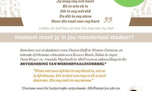 Word S L I M met AfriForum se splinternuwe onderwysvideoveldtog